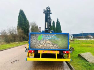 DAF LF55 220 18 TON CRANE BRICK GRAB BUILDERS MERCHANTS - Image 14