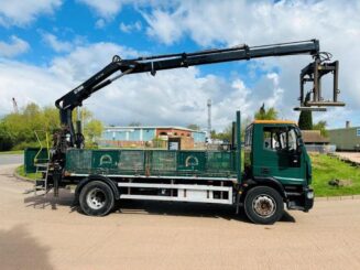 Iveco Eurocargo 180E25 18 TON CRANE BRICK GRAB BUILDERS MERCHANTS - Image 15