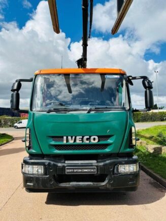 Iveco Eurocargo 180E25 18 TON CRANE BRICK GRAB BUILDERS MERCHANTS - Image 11