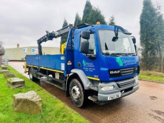 DAF LF55 220 18 TON CRANE BRICK GRAB BUILDERS MERCHANTS - Image 19
