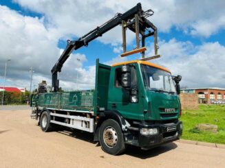 Iveco Eurocargo 180E25 18 TON CRANE BRICK GRAB BUILDERS MERCHANTS - Image 13