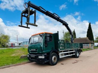 Iveco Eurocargo 180E25 18 TON CRANE BRICK GRAB BUILDERS MERCHANTS - Image 24