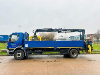 DAF LF55 220 18 TON CRANE BRICK GRAB BUILDERS MERCHANTS - Image 11