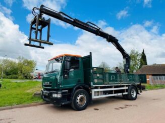Iveco Eurocargo 180E25 18 TON CRANE BRICK GRAB BUILDERS MERCHANTS - Image 26