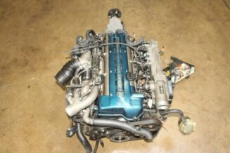 Complete Engine with, AC Compressor Alternator ECU Head and Block Intake Manifold Exhaust Manifold Timing Components Throttle Body Power Steering.. - Image 2