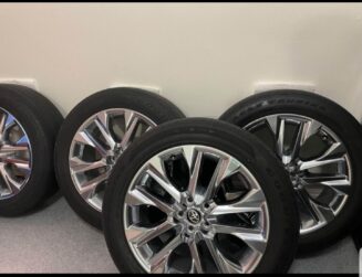 4 Rims, 4 Tires, 4 Vale, 4cap 2020 Highlander
