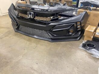 2016-2021 Honda Civic Type R Bumper grilles brows lip conversion