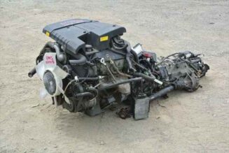 Engine Transmission 6G74 GDI 4WD AT MITSUBISHI PAJERO V75W - Image 2