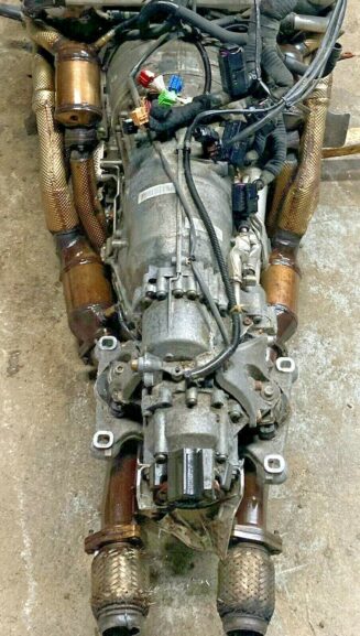 AUDI S8 5.2 FSI V10 D3 BSM ENGINE COMPLETE WITH TRANSMISSION, ECU, EXHAUST - Image 4