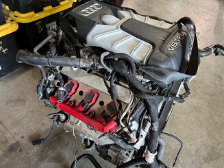 AUDI Q7 ENGINE MOTOR BLOCK 3.0L V6 ASSEMBLY OEM #104K 2012-2015