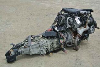 Engine Transmission 6G74 GDI 4WD AT MITSUBISHI PAJERO V75W