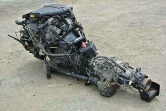 Engine Transmission 6G74 GDI 4WD AT MITSUBISHI PAJERO V75W - Image 9