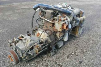 NISSAN 4 Cylinder 4.6L FD46 Non Turbo Used Diesel Engine - Image 6